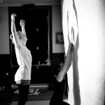 Karine Sauvé and Puppeteer Clea Minaker Photo by Susan Moss