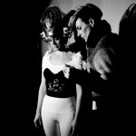 Makeup artist Isobel Mulder and Little Scream Photo by Susan Moss